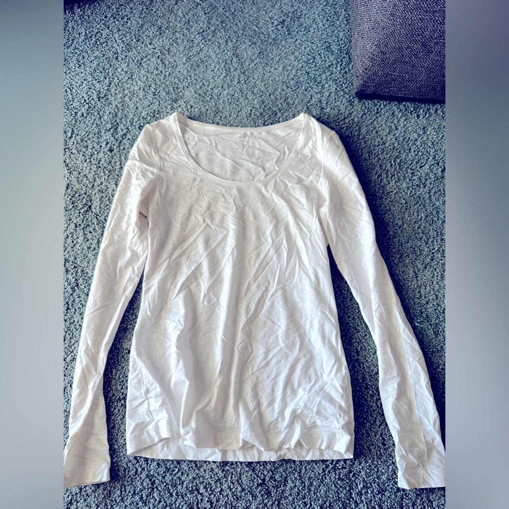 White h&m long sleeve